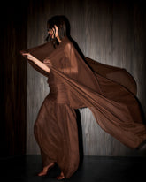 Obi dress set- Brown